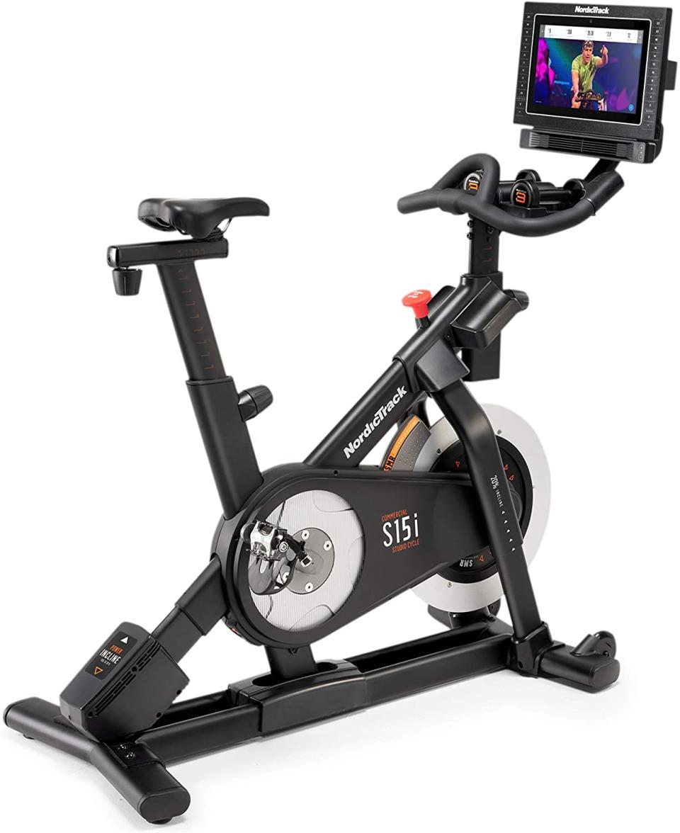 NordicTrack studio cycle, how to workout at home