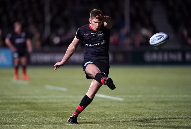 Saracens, with the likes of Owen Farrell, are in a relegation fight