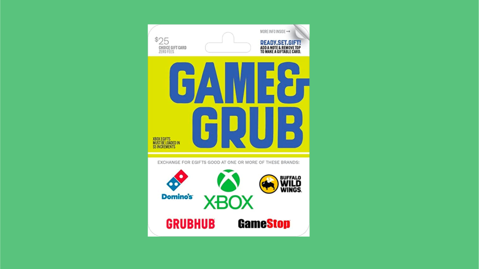 Best last-minute gifts: Happy Game & Grub gift card