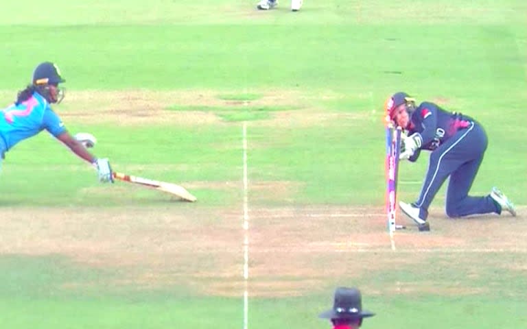 Pandey run out