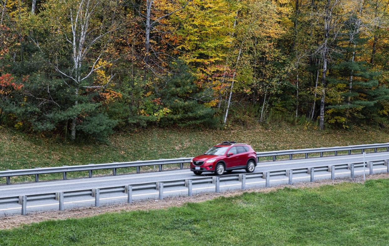<span class="caption">Millennials are less likely to drive than older generations.</span> <span class="attribution"><a class="link " href="https://www.gettyimages.com/detail/news-photo/scenic-drive-with-autumn-color-news-photo/1198877775?adppopup=true" rel="nofollow noopener" target="_blank" data-ylk="slk:John Greim/LightRocket via Getty Images;elm:context_link;itc:0;sec:content-canvas">John Greim/LightRocket via Getty Images</a></span>