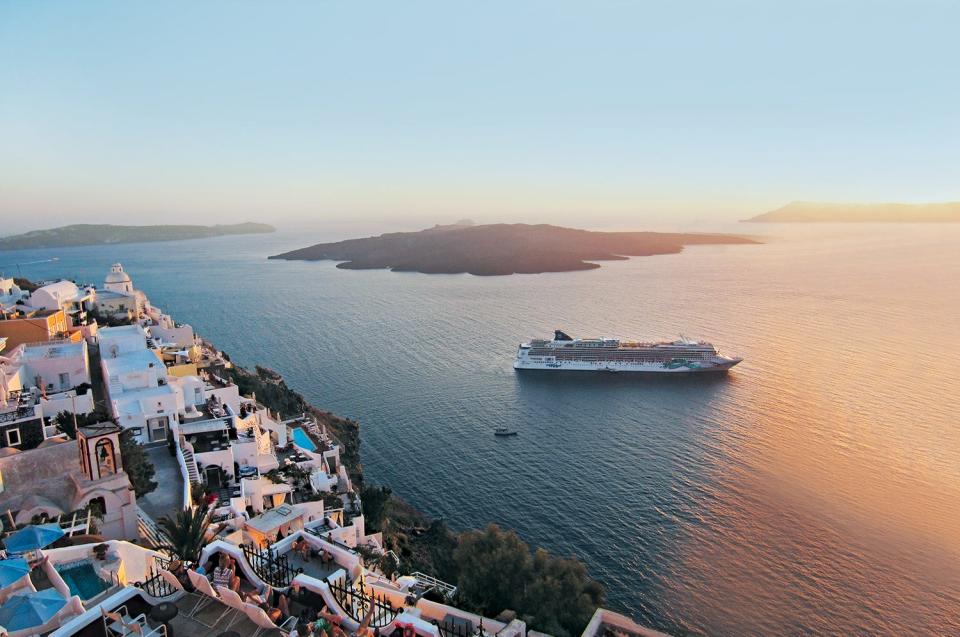 Norwegian Jade is sailing in Greece from July through October.