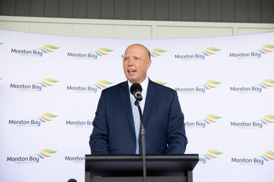 澳洲國防部長彼得・達頓（Peter Dutton）。   圖：翻攝自Peter Dutton臉書