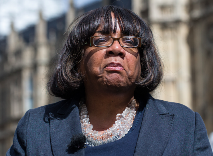 Diane Abbott was mocked for an excruciating radio interview this morning (Rex)