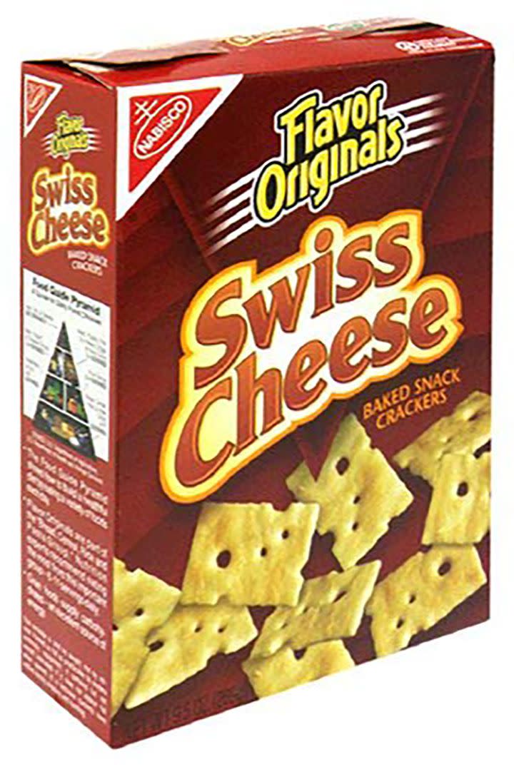 Nabisco Swiss Cheese Crackers