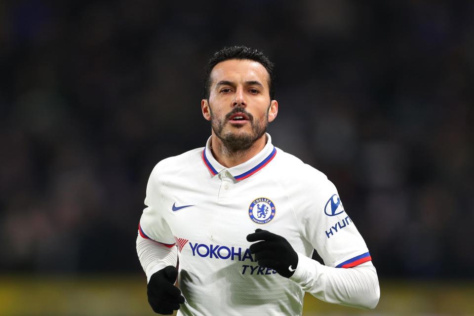 Chelsea have also paid tribute to Pedro, who is departing for Serie A and AS Roma (Getty Images)