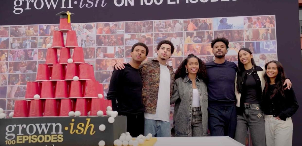 The ‘Grown-ish’ Cast Celebrates The ‘Surreal’ Achievement Of 100 Episodes | Photo: Freeform