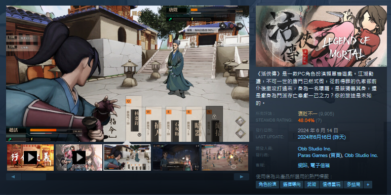 （圖源：活俠傳／Steam）