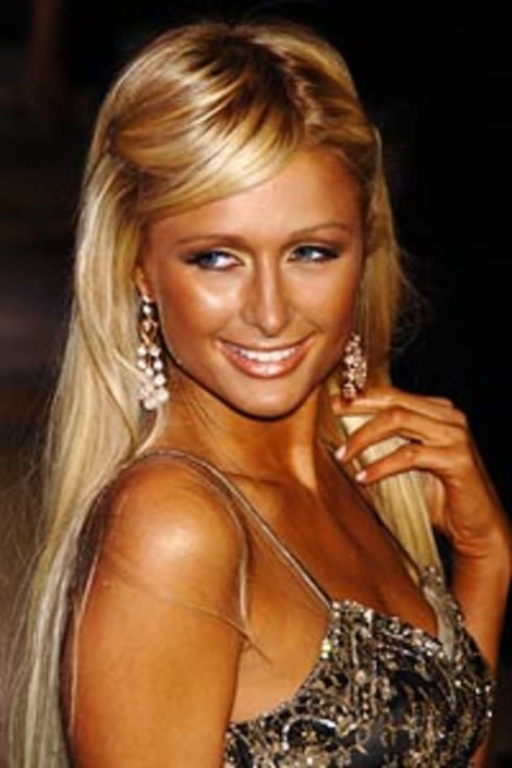 Spray Tan Overload: Paris Hilton.