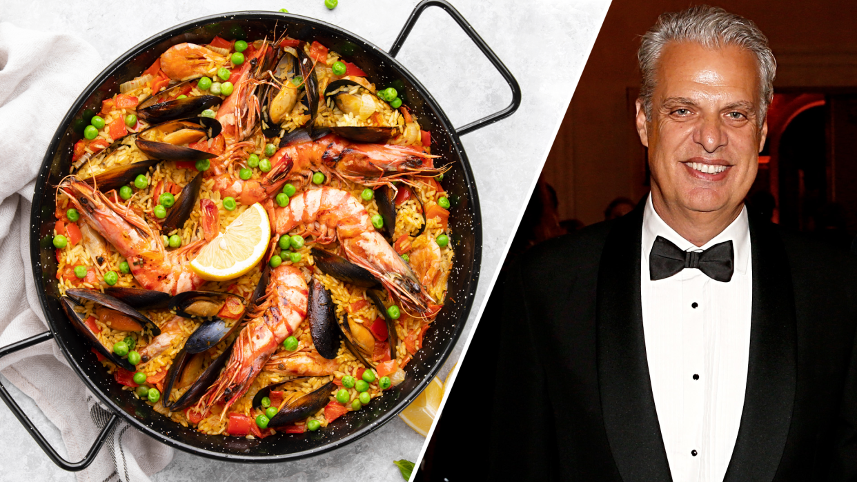 Eric Ripert says paella is a simple dish that requires a lot of attention. (Photos: Getty)