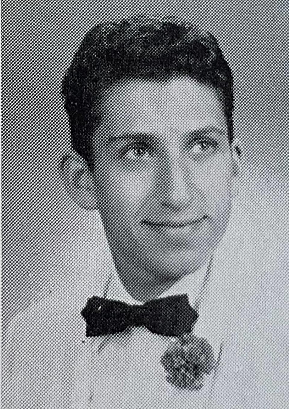Harry Pila’s senior picture from Paschal High School’s 1959 yearbook.