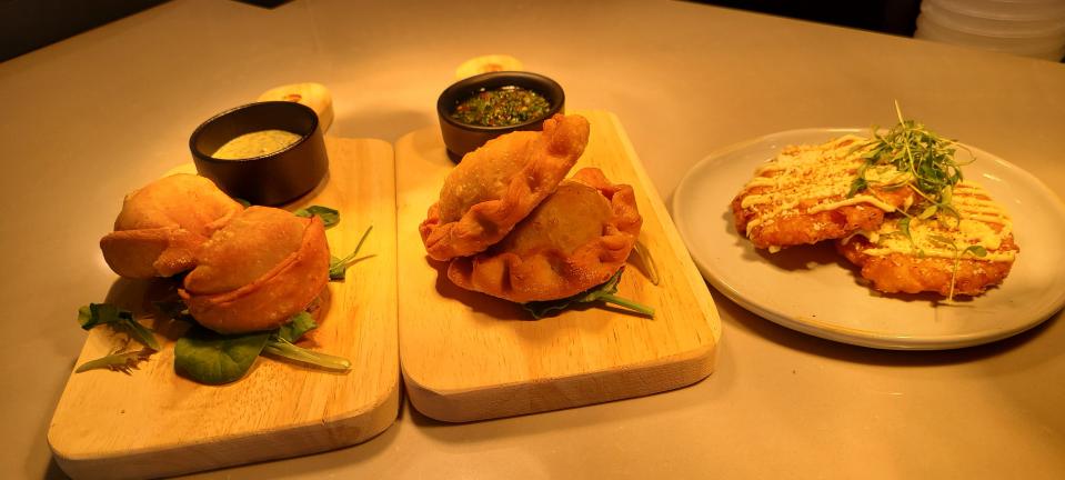 Appetizers from Unidos in Naples.