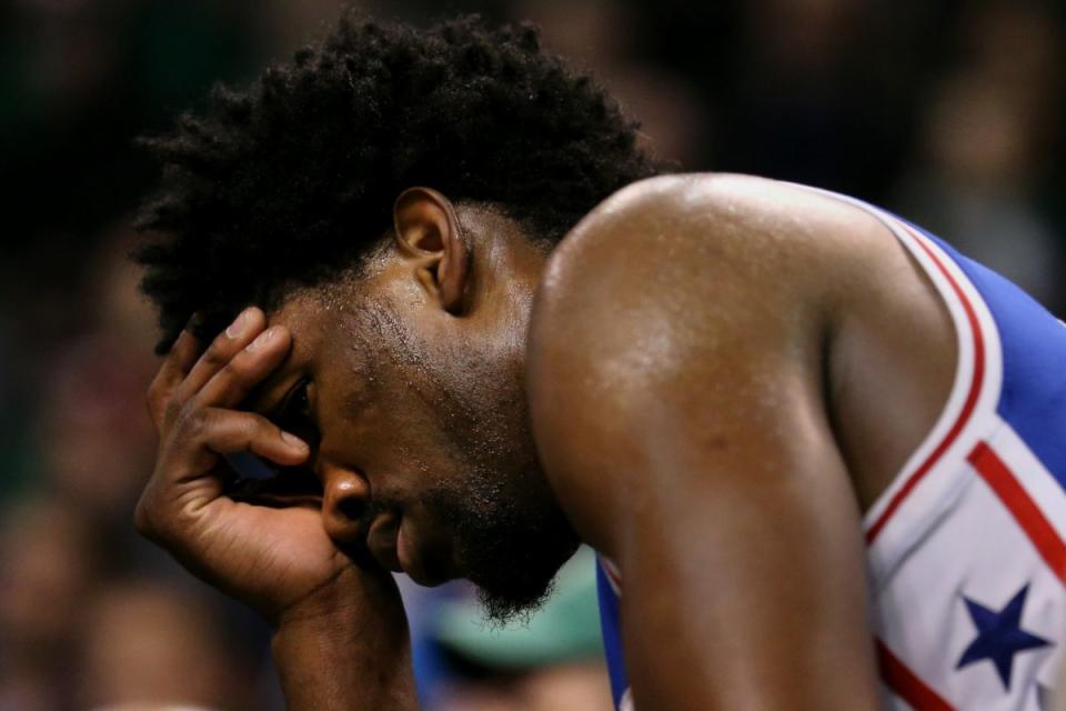 Joel Embiid imagines the possibilities. (Getty Images)