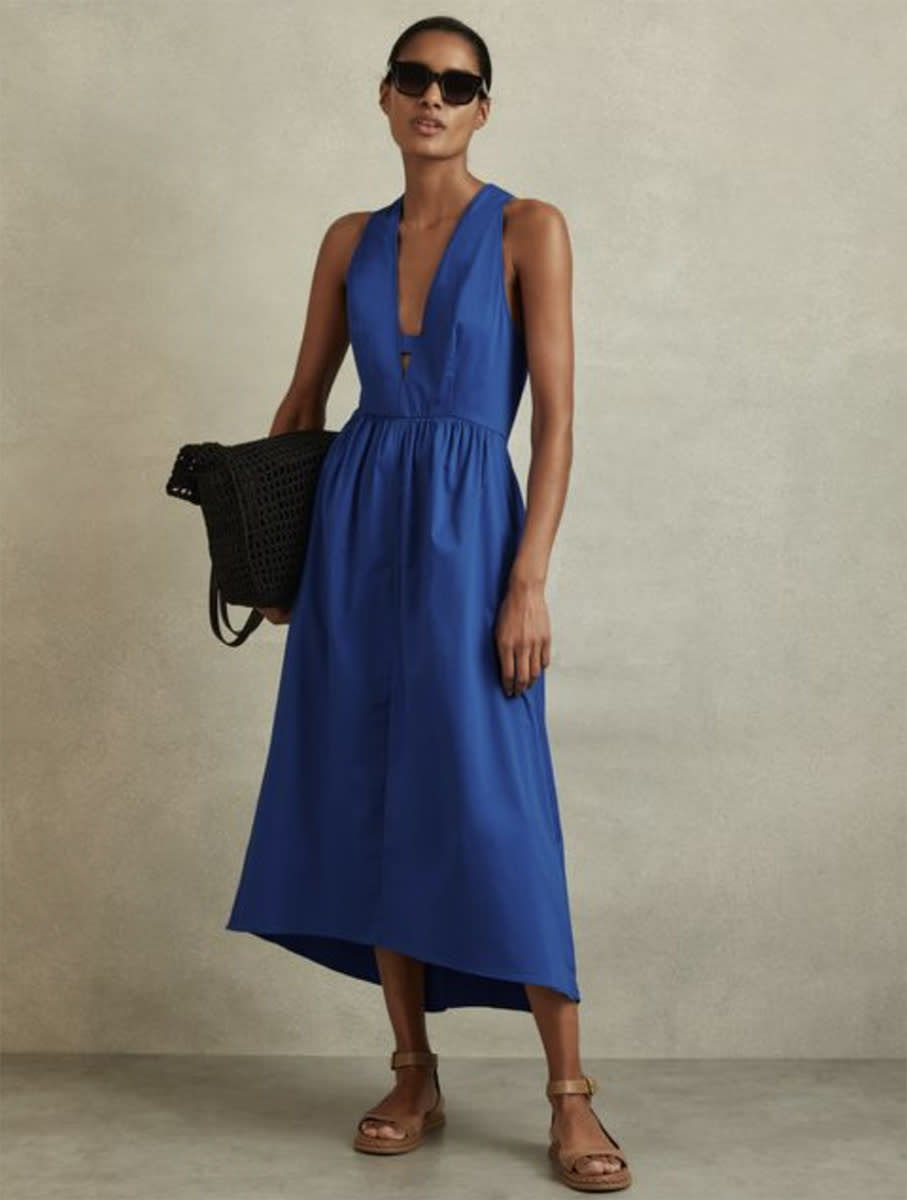 Reiss Yana Dress in Blue