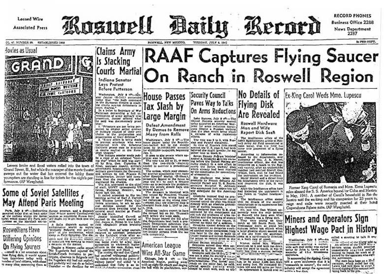 Roswell, New Mexico, 1947