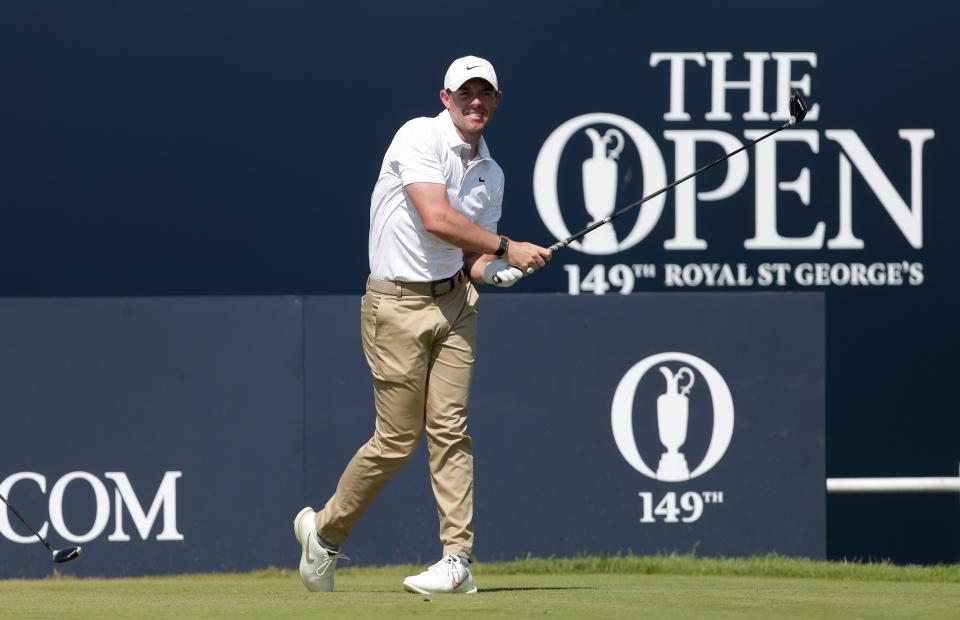 Rory McIlroy finished in a tie for 46th at The Open two weeks ago (David Davies/PA) (PA Wire)