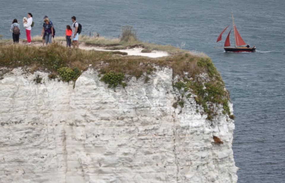 Walkers in Purbeck, Dorset. Rents in Purbeck have increased by 16.2% annually, according to Zoopla (Andrew Matthews/PA) (PA Archive)