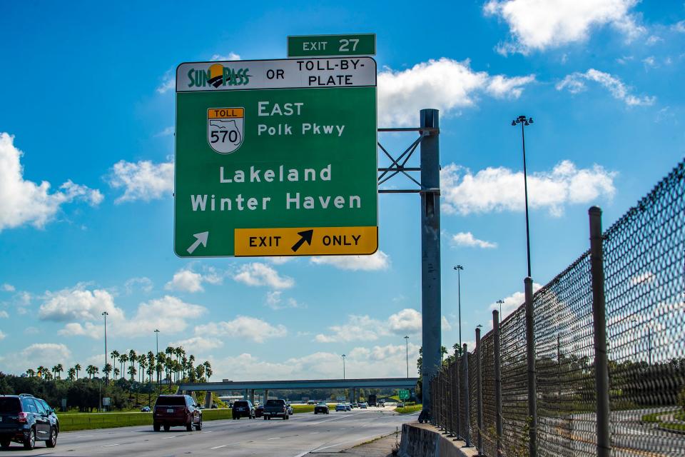 Installation of the new gantries is part of a $32 million project that began in June 2021 and is scheduled for completion in late 2024. The project includes new signs, pavement markings and lighting throughout the 18-mile stretch of highway.