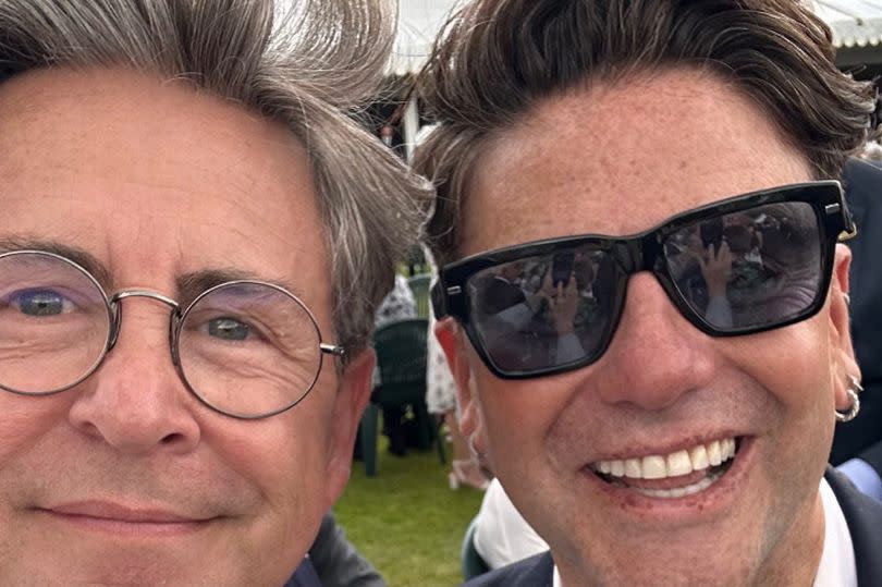 Gogglebox fans went wild as Stephen Lustig-Webb and his ex husband Daniel reunited for a very special day out – weeks after their shock split