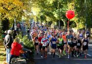 <p>Suddenly stopping in the center of the course for a non-emergency is not allowed. Always try to <a href="http://kbcdublinmarathon.ie/rules-and-regulations/" rel="nofollow noopener" target="_blank" data-ylk="slk:move aside for other runners;elm:context_link;itc:0;sec:content-canvas" class="link ">move aside for other runners</a>.</p>