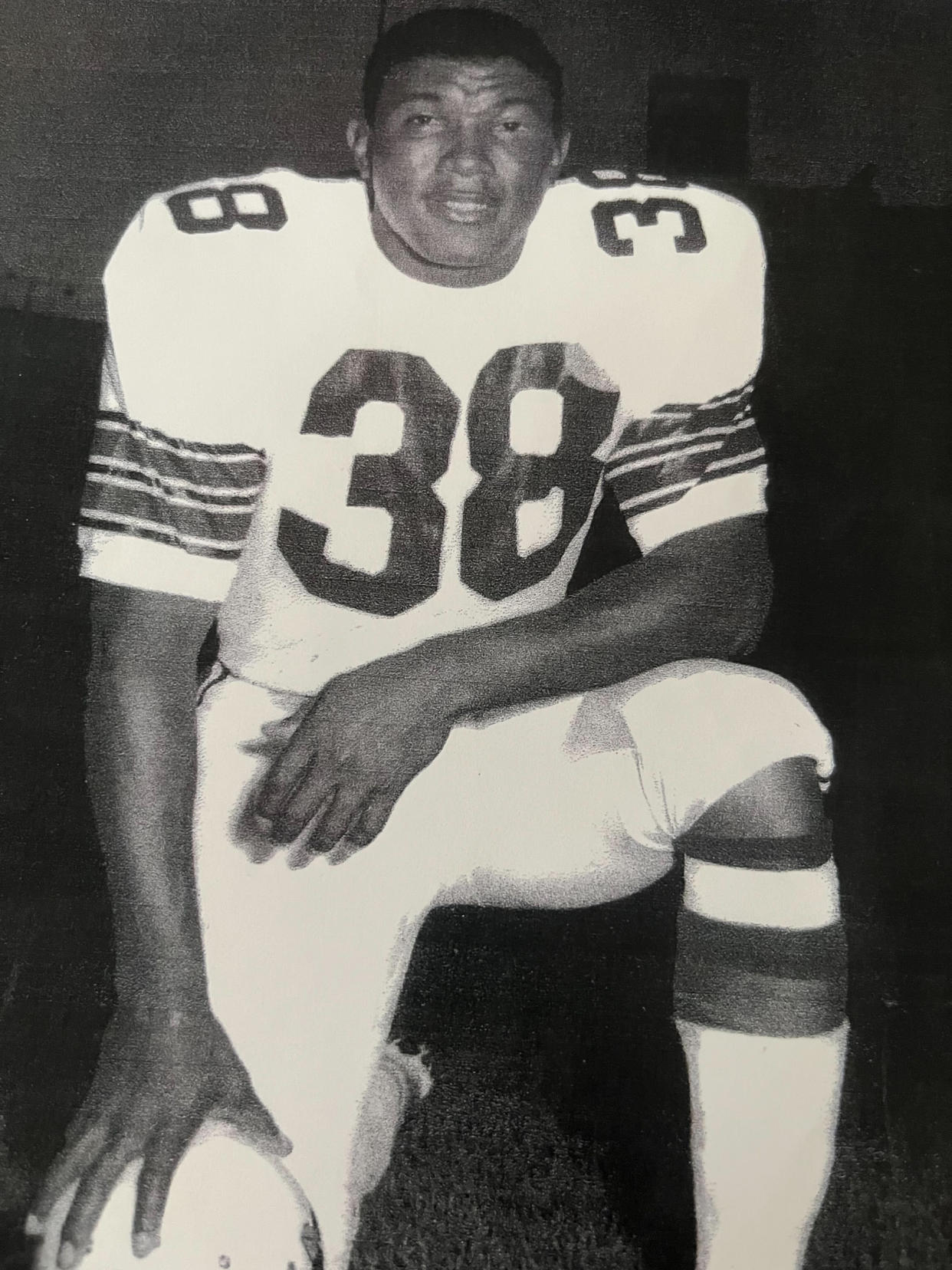 Bill Triplett during his time playing for the NFL. (Courtesy Triplett family)