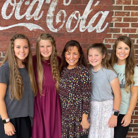 <p>The Duggar Family/Instagram</p> Johannah Duggar, Jennifer Duggar, Michelle Duggar, Jordyn-Grace Duggar, and Jana Duggar.