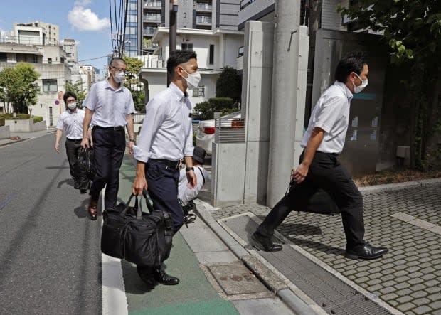 Kyodo via Reuters