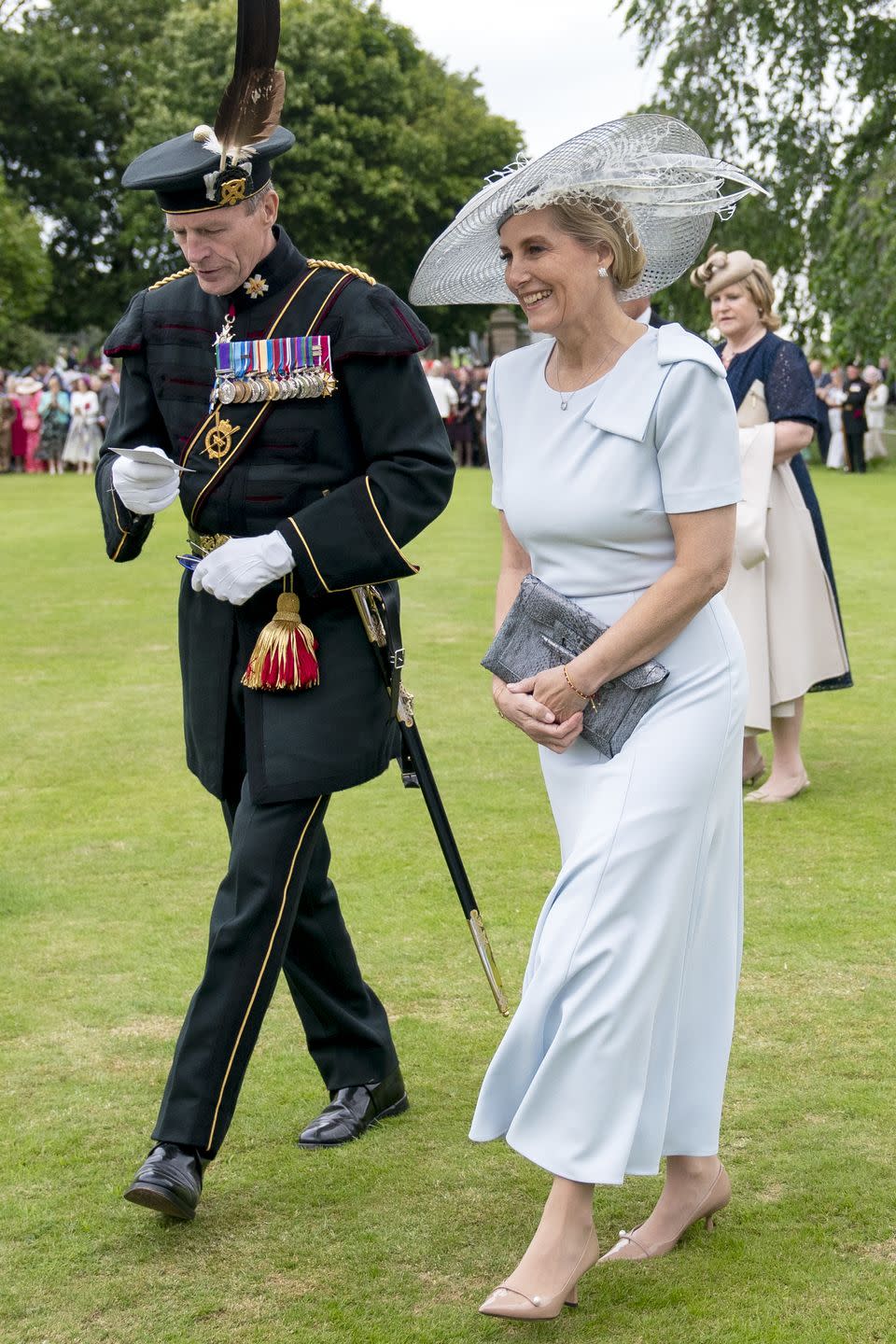 edinburgh, scotland july 2 the duchess of edinburgh during the sovereigns garden party held at the palace of holyroodhouse on july 2, 2024 in edinburgh, scotland the party is part of the kings trip to scotland for holyrood week photo jane barlow wpa poolgetty images