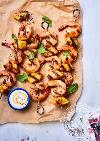 Victor Protasio Roger Mooking's Shrimp Skewers