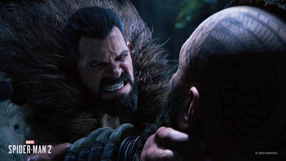 Kraven the Hunter is the other big bad in Spider-Man 2. (Courtesy PlayStation)