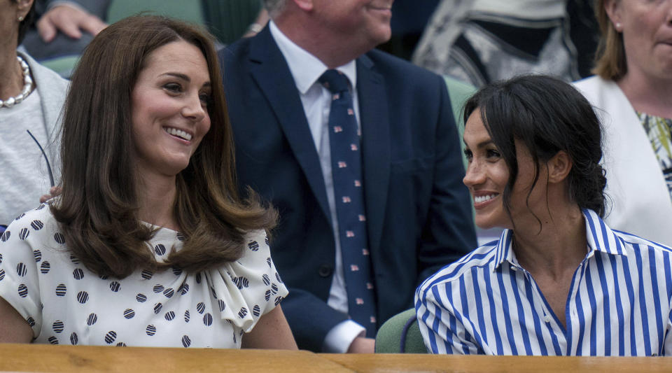 Kate Middleton y Meghan Markle