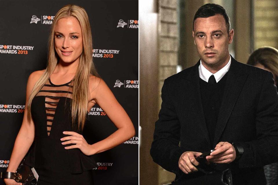 <p>Duif du Toit/Gallo Images/Getty; Gianluigi Guercia/AFP via Getty</p> Reeva Steenkamp; Oscar Pistorius