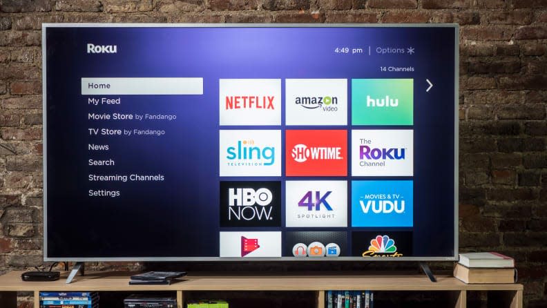 Roku puts your favorite streaming services front-and-center, with few ads and minimal clutter.