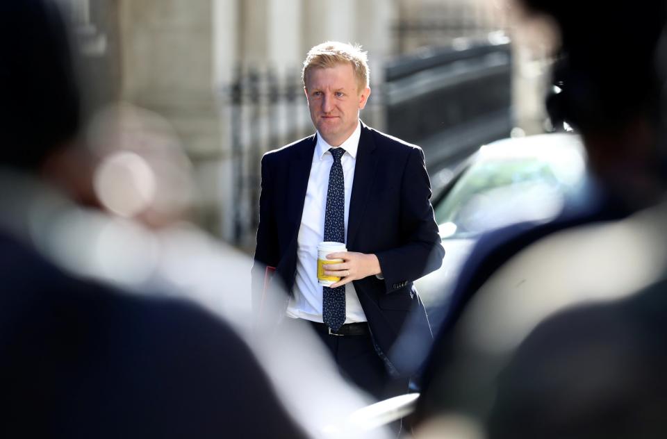 Pressure is growing on Oliver Dowden to get fans back to sporting eventsReuters