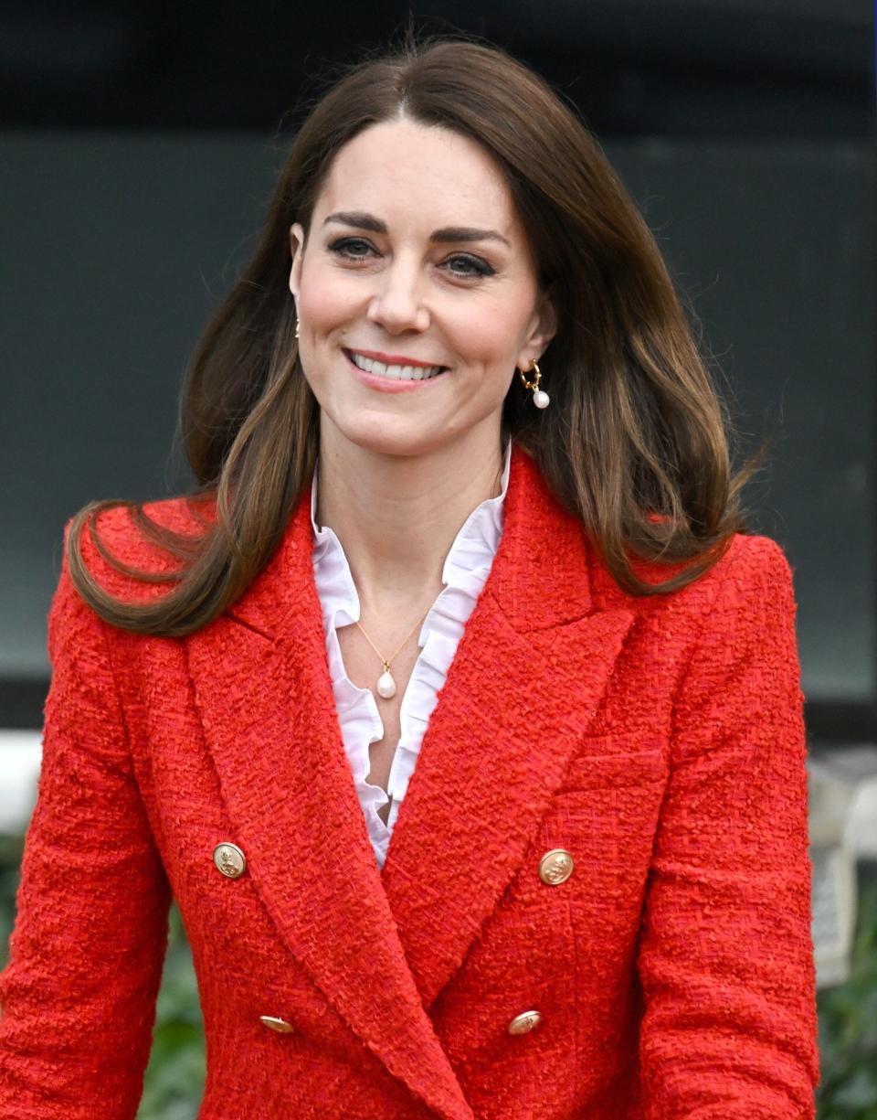 Catherine, Duchess of Cambridge visits the Copenhagen Infant Mental Health Project