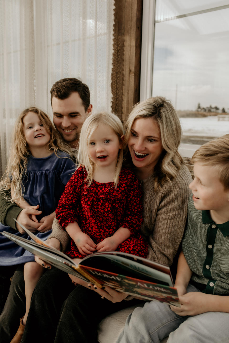 the author and her family