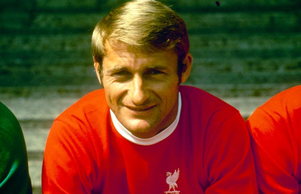 Hunt was a prodigiously powerful athlete and known as Sir Roger (despite never being knighted) by the Anfield Kop (Liverpool FC/Getty)