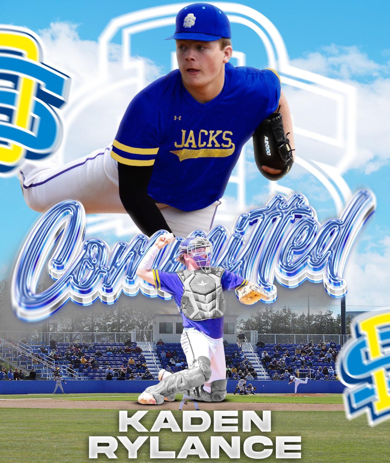 Watertown High School junior Kaden Rylance has announced his commitment to play college baseball for South Dakota State University in Brookings.