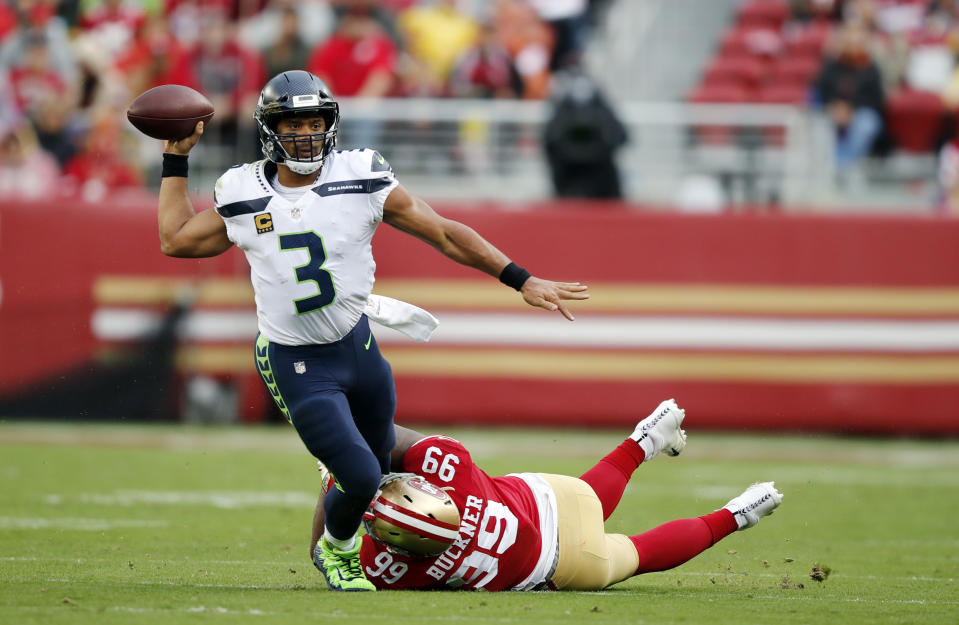 Russell Wilson can often make something out of nothing (AP/John Hefti)