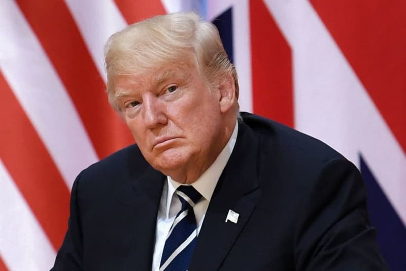 Then US President Donald Trump attends a meeting on the sidelines of the G20 summit. Bernd von Jutrczenka/dpa