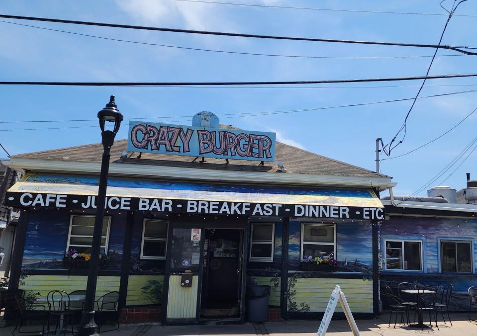 Crazy Burger Café and Juice Bar has been a popular destination at 144 Boon St., Narragansett, since 1995.