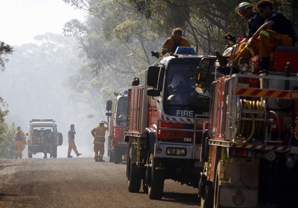 Australian wildfire 10-24-13