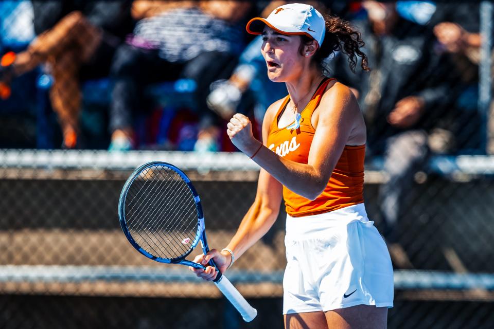 Sabina Zeynalova and the Texas women's tennis team had its season end in the third round of the NCAA Tournament Friday, when they lost to UCLA in Los Angeles.