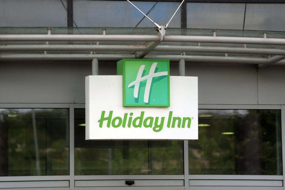 The owner of Holiday Inn has reported soaring half-year profits thanks to the bounce back in demand for business and leisure travel (Mike Egerton/PA) (PA Archive)