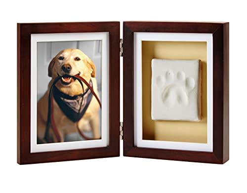Pearhead Pawprint Pet Keepsake Photo Frame With Clay Imprint Kit (Amazon / Amazon)
