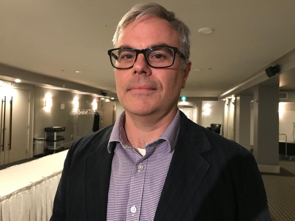 Andrew Dumbrille, a spokesperson for WWF Canada, spoke to CBC at the Chateau Nova hotel in Yellowknife as a twice-yearly meeting on marine issues wrapped up. He says Canada needs to prepare for a future without heavy fuel oils.