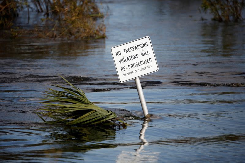 FILE PHOTO: Hurricane Ian aftermath in Florida