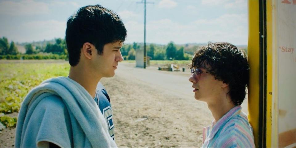 Still from 'Aristotle and Dante Discover The Secrets Of The Universe'