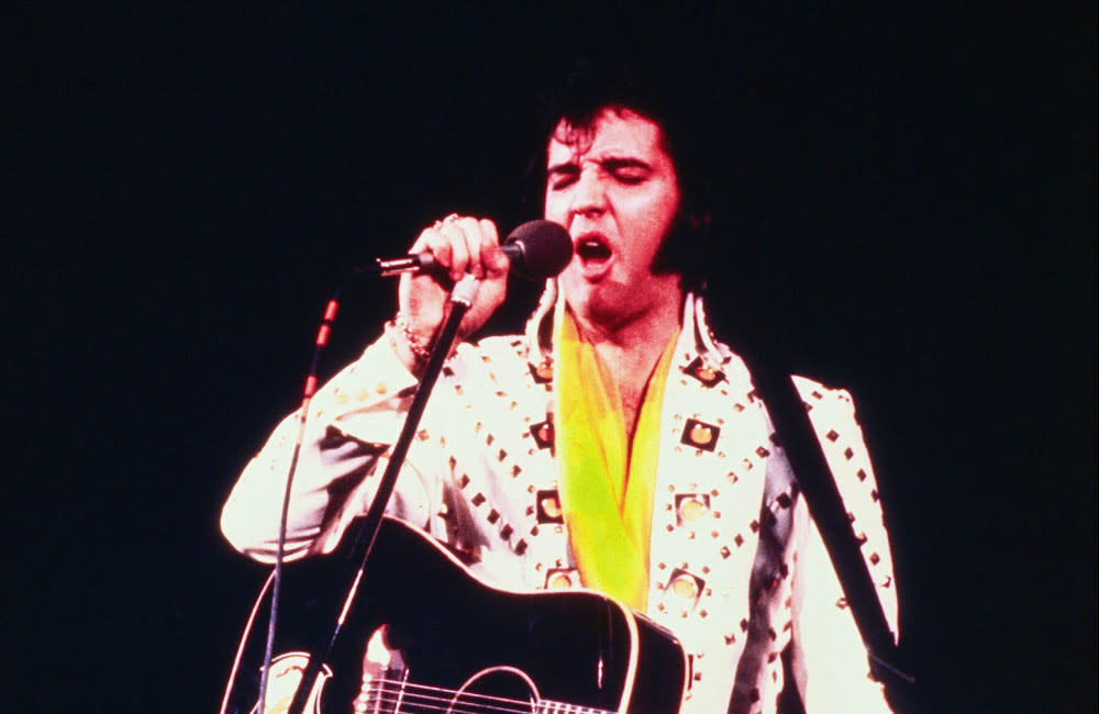 Elvis Presley white jumpsuit Avalon