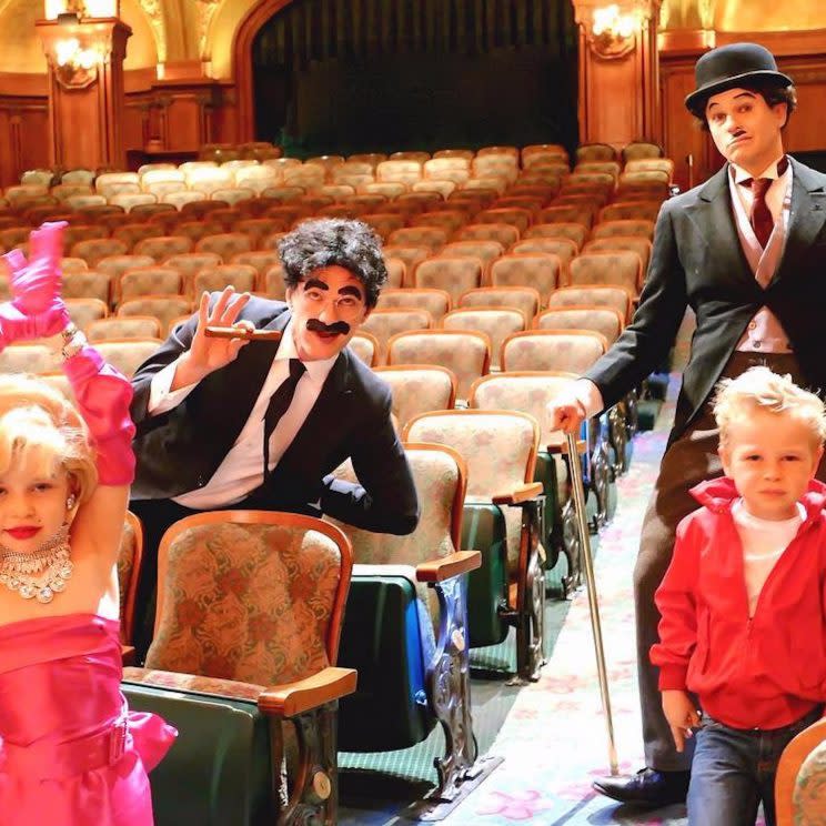 Neil Patrick Harris with Gideon and Harper